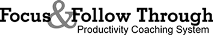 focus and follow through logo